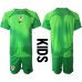 Kroatien Målvakt Replika Babykläder Hemma matchkläder barn VM 2022 Korta ärmar (+ Korta byxor)